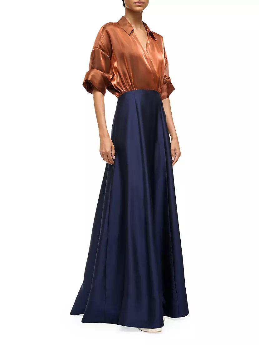 Shubert Two-Tone Maxi Dress Product Image