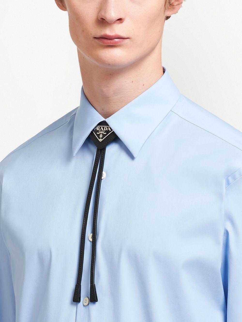 Saffiano leather bolo tie Product Image
