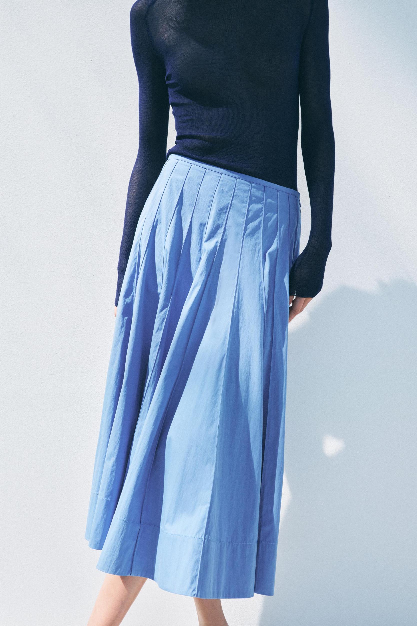 ZW COLLECTION MIDI SWING SKIRT Product Image
