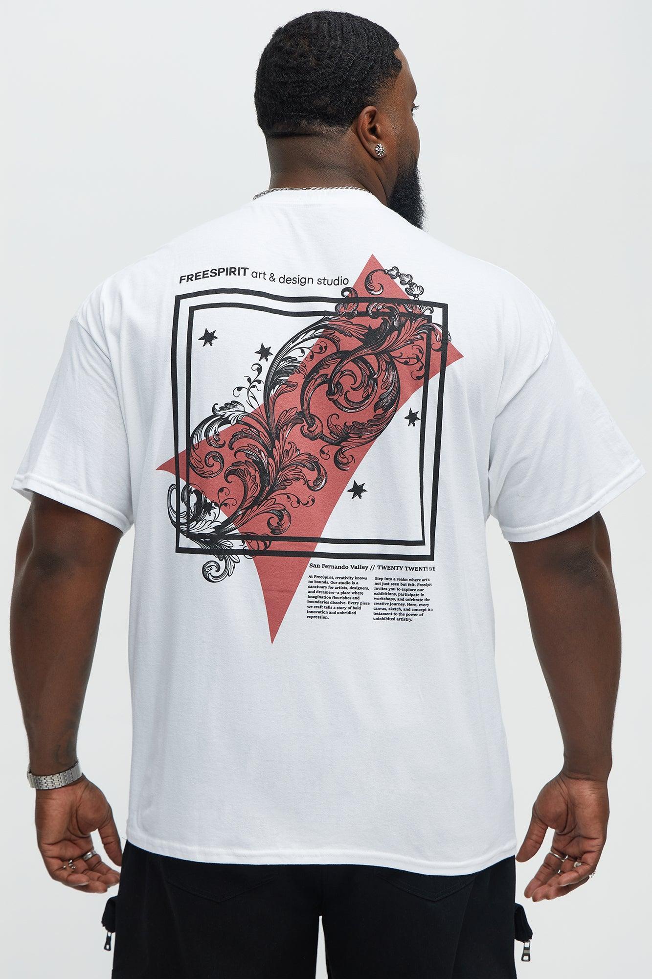 Freespirit Studio Department Short Sleeve Tee - White Product Image