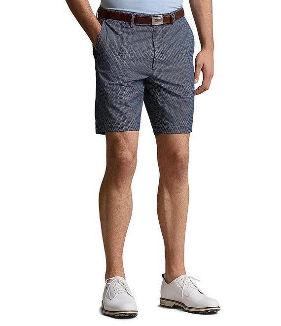 Polo Ralph Lauren RLX Golf Tailored-Fit Mini Print 9#double; Inseam Shorts Product Image