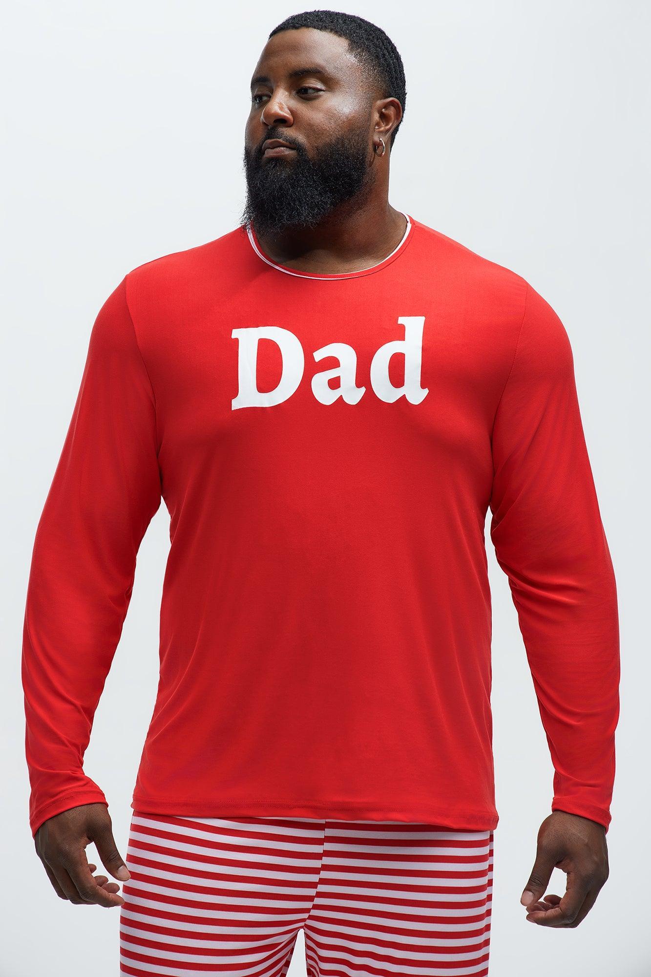 Be Merry Holiday PJ Set - Red/White Product Image