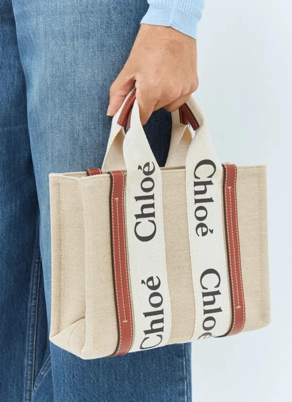 CHLOÉ Tote Bags In Cream Product Image