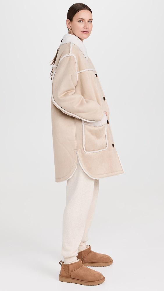 UGG Takara LuxeFluff Mid Jacket | Shopbop Product Image