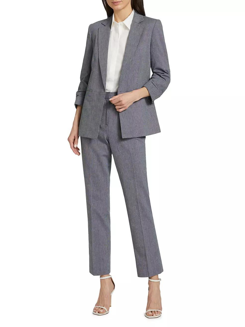 The Saige Cotton Blazer Product Image
