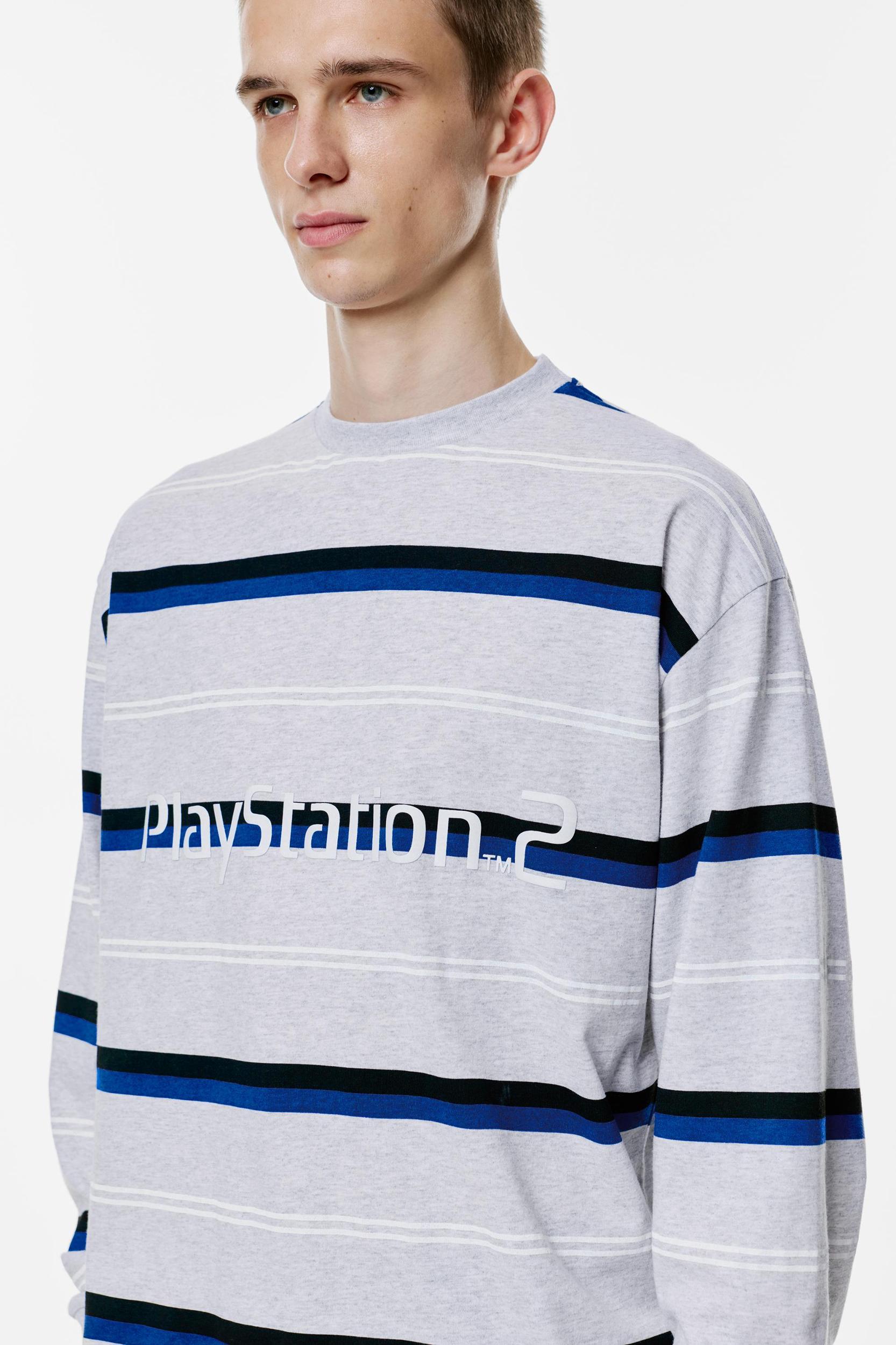 Striped PlayStation x STWD T-shirt Product Image
