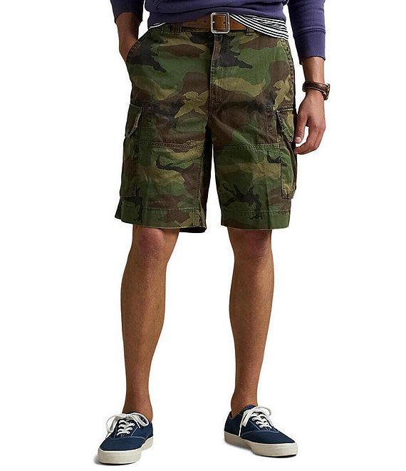 Polo Ralph Lauren Gellar Relaxed Fit Camo Cargo 10.5#double; Inseam Shorts Product Image