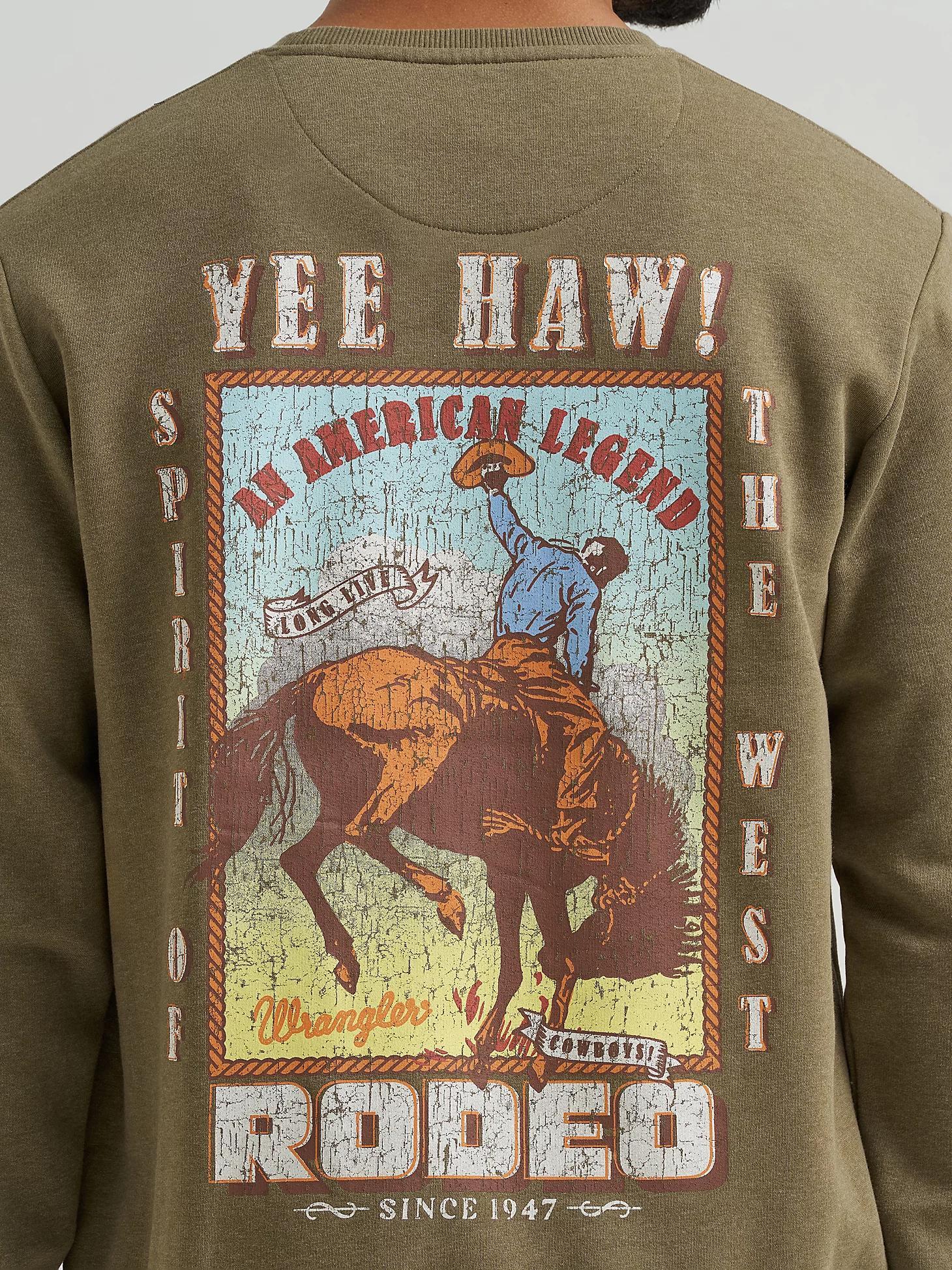 Men's Wrangler Graphic Long Sleeve Pullover | Men's SHIRTS | Wrangler® Product Image