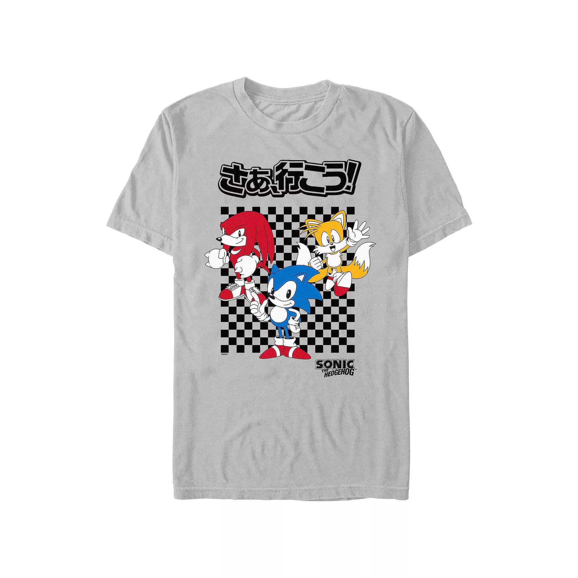 Mens Sonic The Hedgehog Sonic And Friends Graphic Tee Product Image