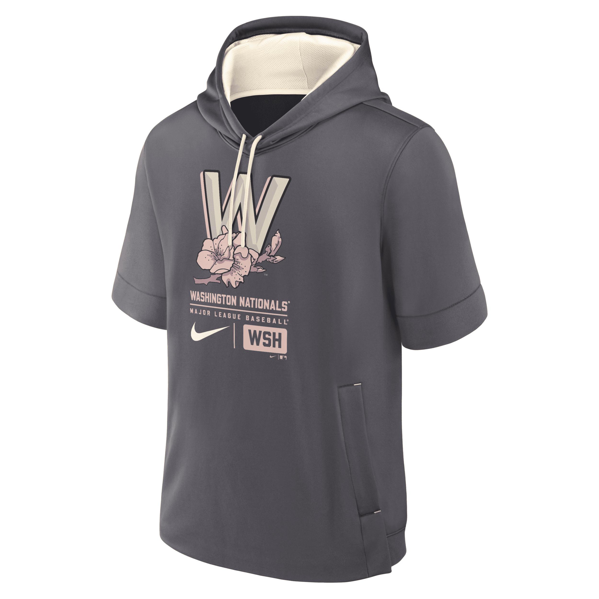 Men's Nike Black Chicago White Sox Tri Code Lockup Short Sleeve Pullover Hoodie, Size: 2XL Product Image