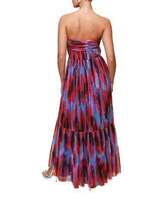 Micah Strapless Tulle Gown Product Image