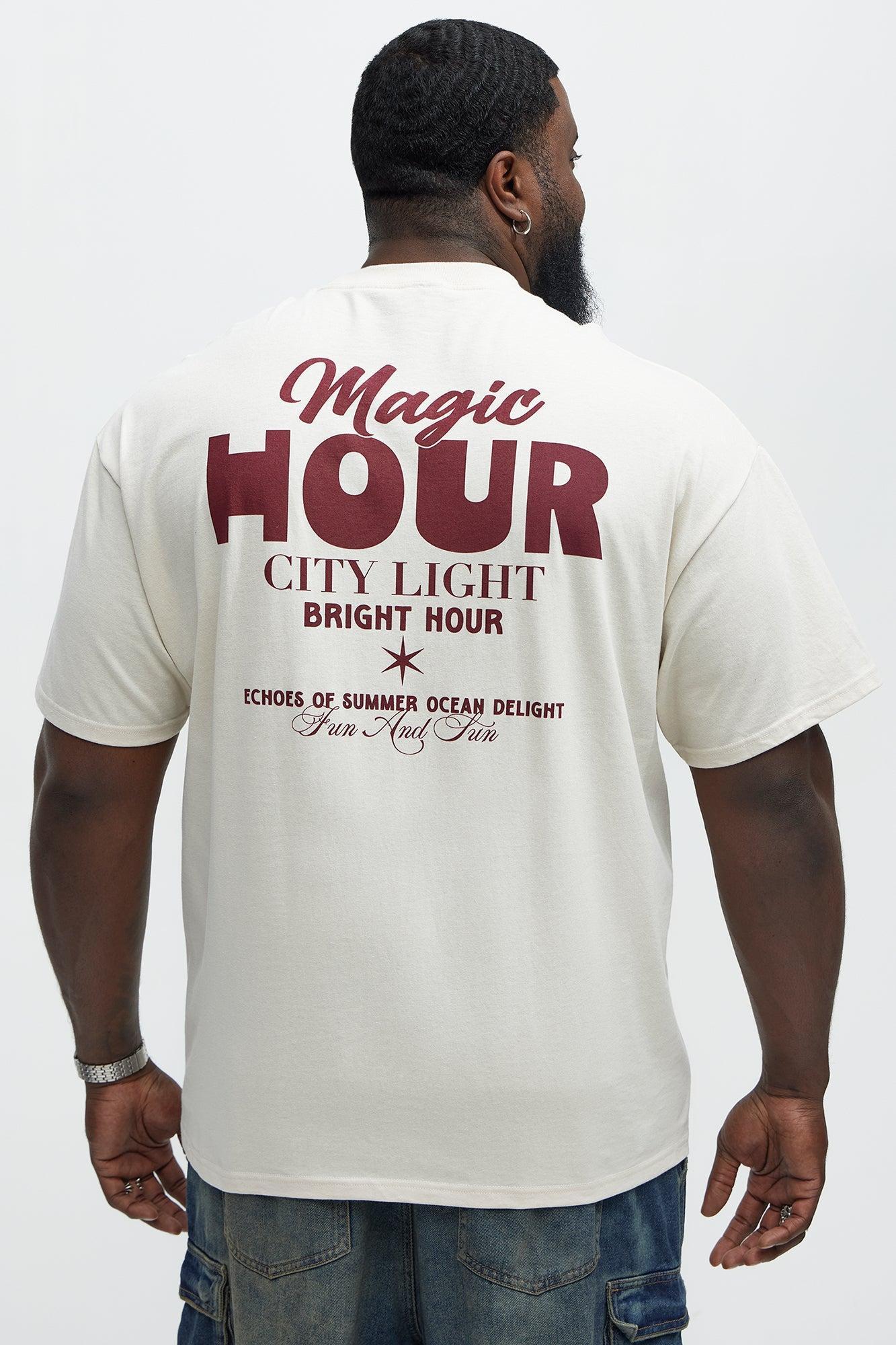 The Magic Hour Short Sleeve Tee - Natural Product Image