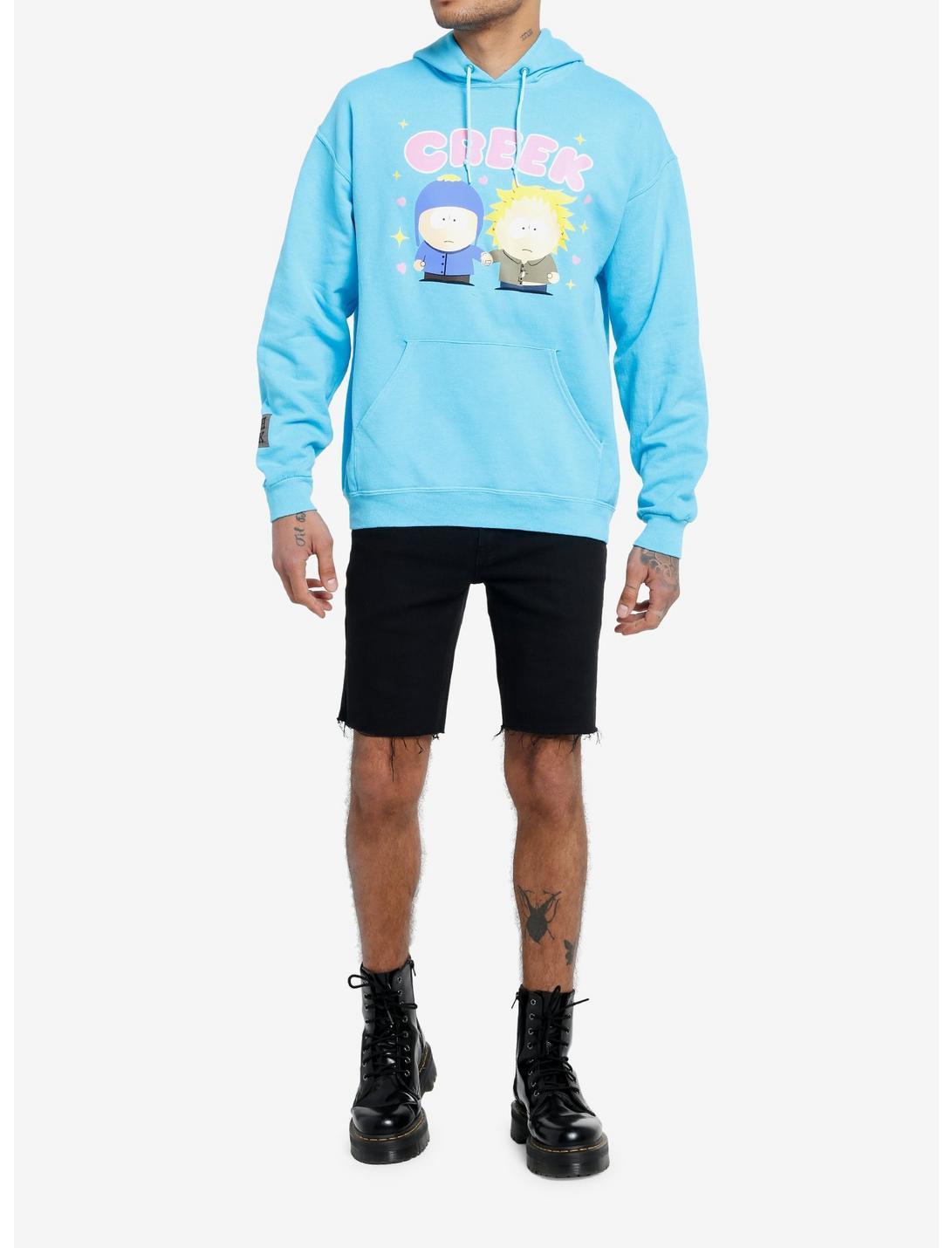 South Park Creek Teal Hoodie Product Image