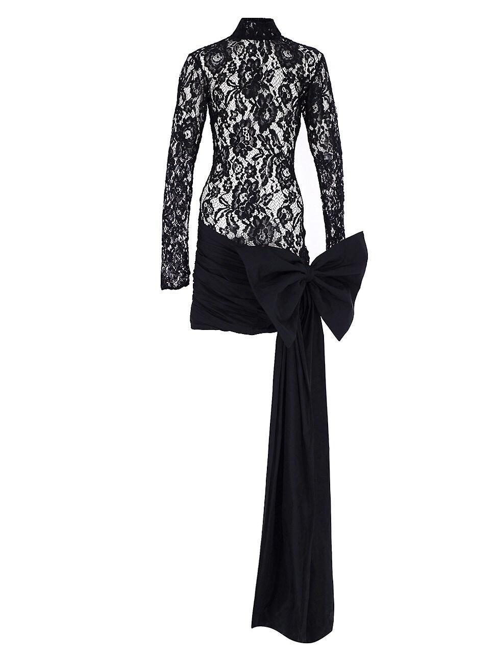 Womens Chiwen Floral Lace Minidress Product Image