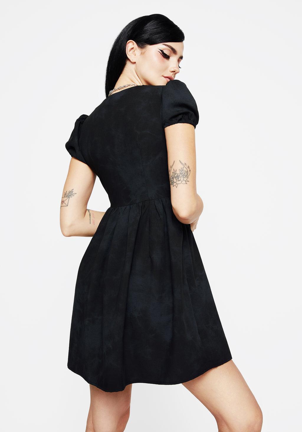 Gladys Button Up Mini Dress Product Image