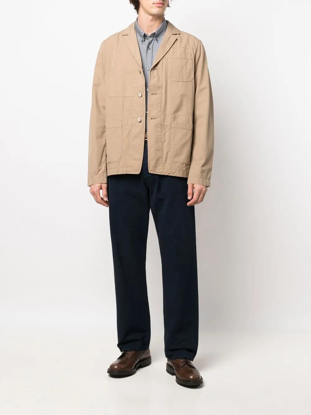 single-breasted button blazer Product Image