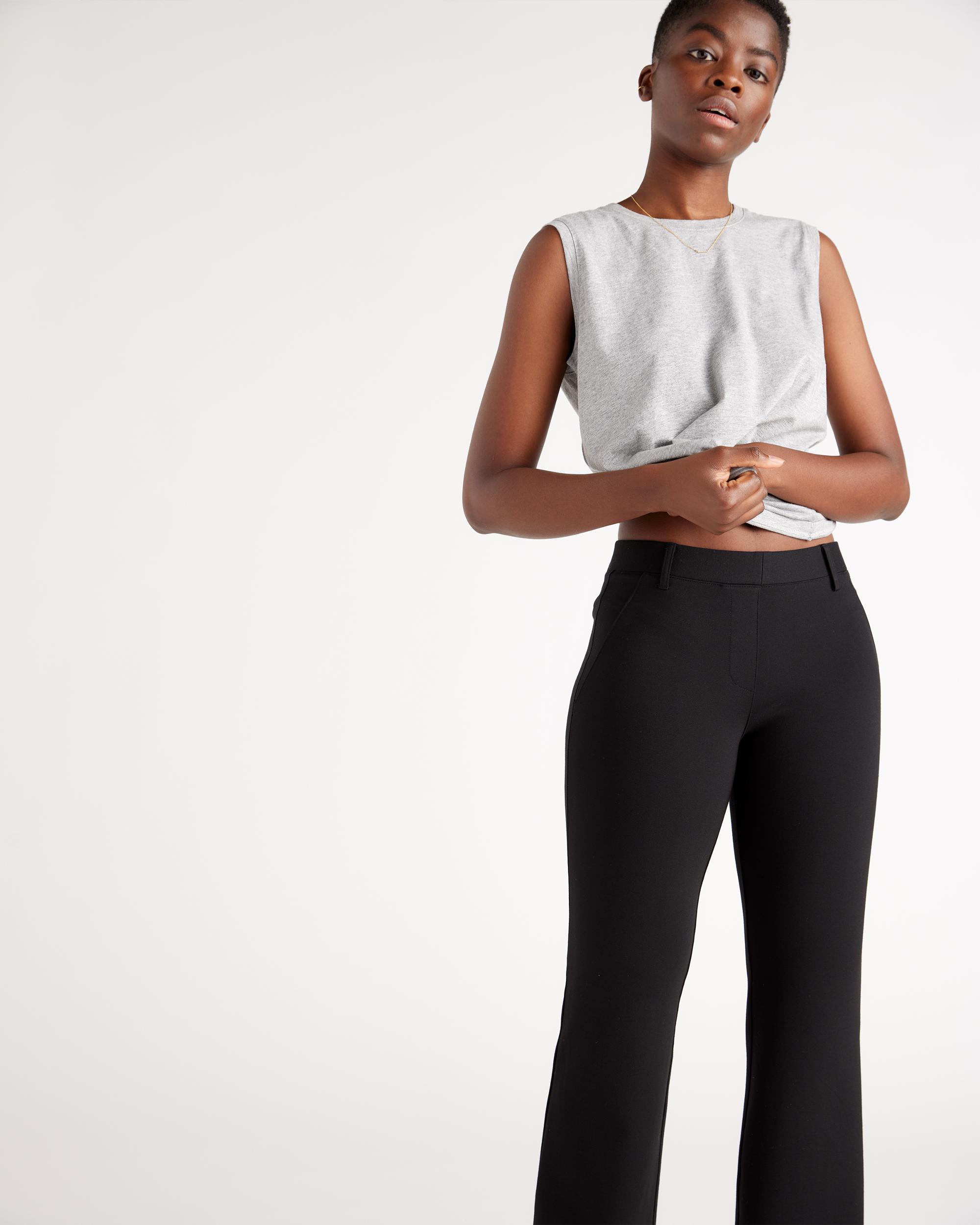 Quince | Women's Ultra-Stretch Ponte Bootcut Pants Tall Size XS, Rayon Product Image