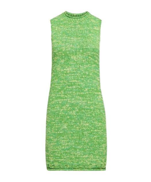 JW ANDERSON Space Dye Mini Dress In Green Product Image