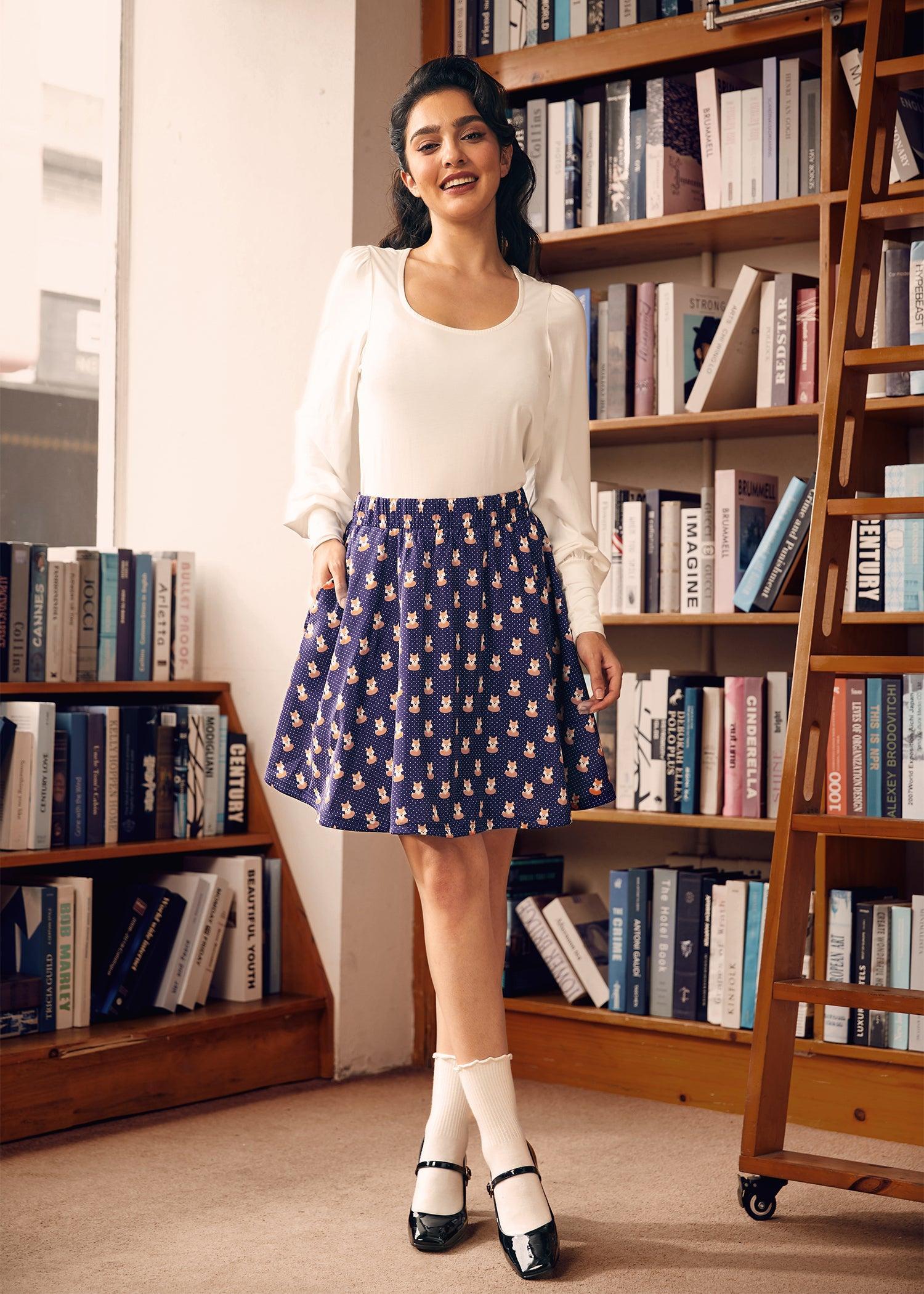 Twirl Into Fall A-Line Skirt Product Image