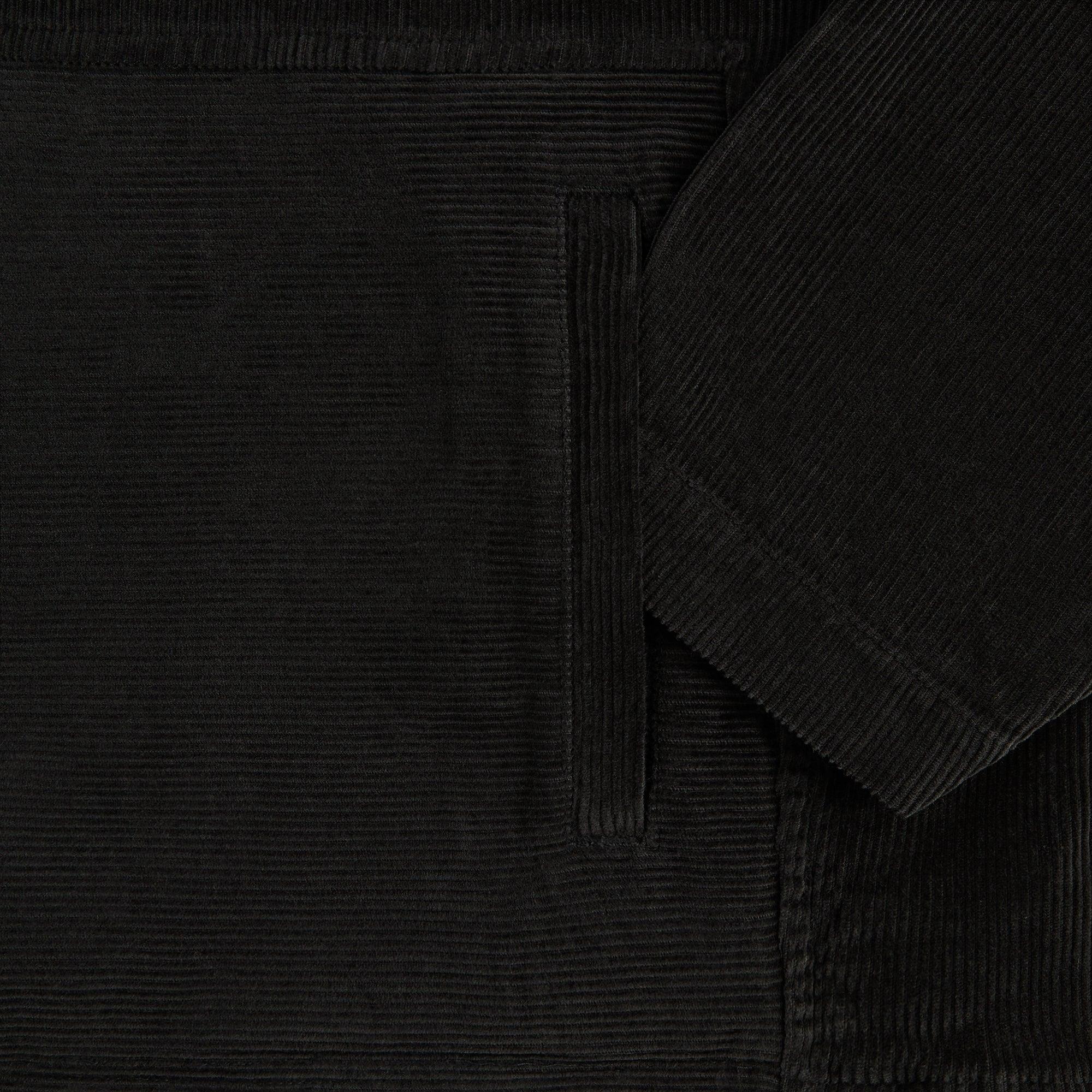 Kith Washed Corduroy Caden Hoodie - Carbon Male Product Image