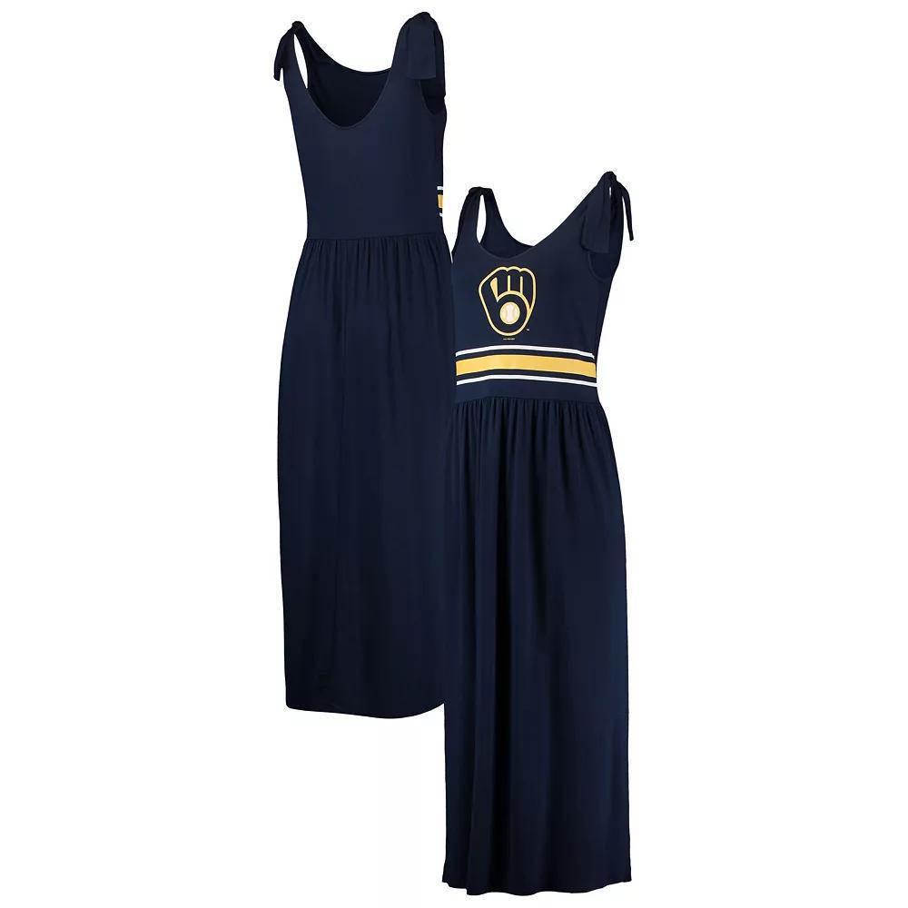 Women's G-III 4Her by Carl Banks Black San Francisco Giants Game Over Maxi Dress, Size: Large Product Image