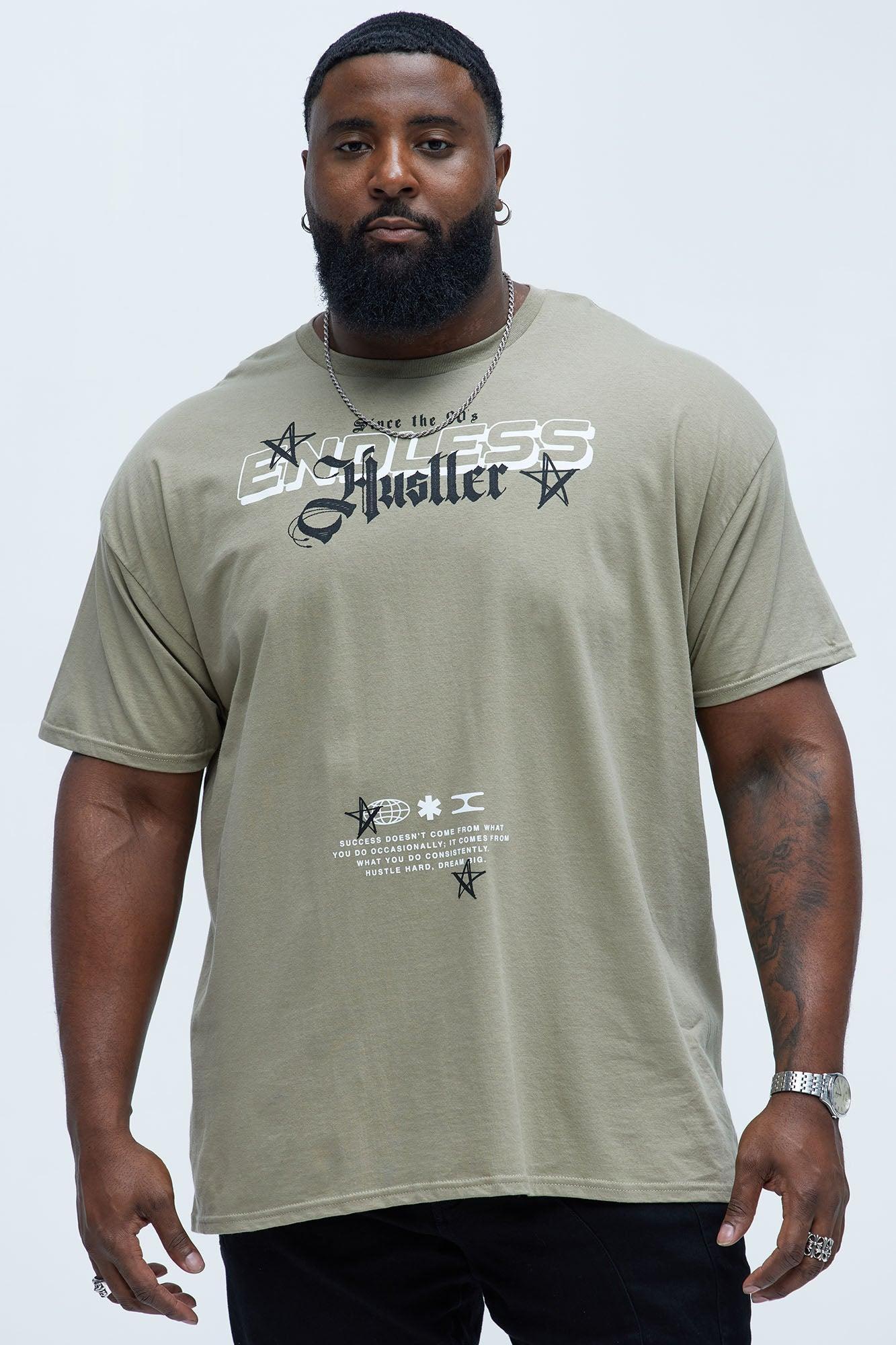 Endless Hustler Short Sleeve Tee - Khaki Product Image