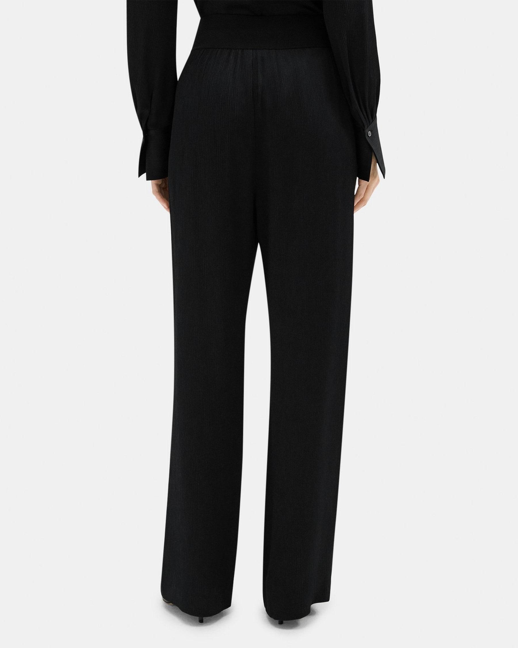 Combo Pull-On Pant in Crinkled Viscose Product Image