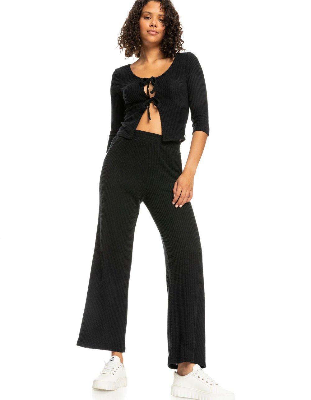 ROXY Looking Good Womens Tie-Front Thermal Cardigan Product Image