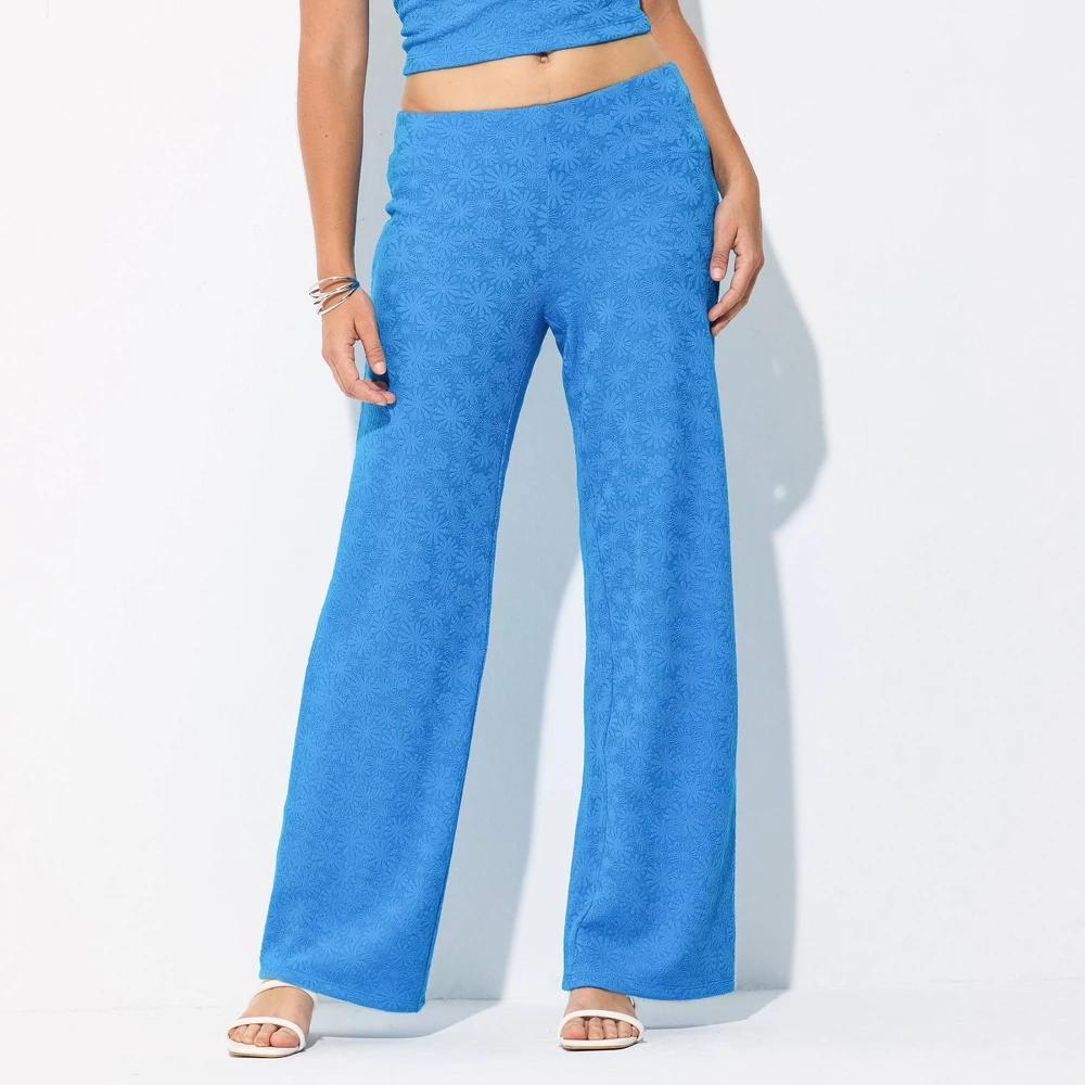 Women's Knit Wide Leg Pants - Wild Fable™ Product Image