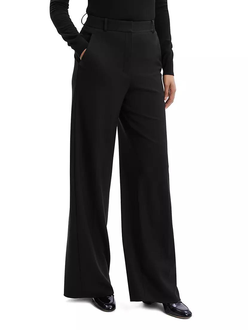 High-Rise Wide-Leg Pants Product Image