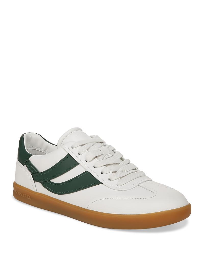 Vince Mens Oasis Leather Lace Up Sneakers Product Image
