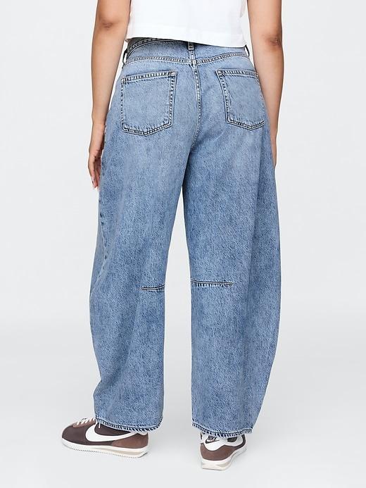 High Rise UltraSoft Horseshoe Jeans Product Image