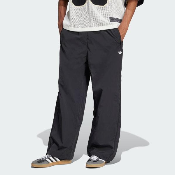 adidas Adilenium Season 3 Oversized Superstar Track Pants Black 2XL Mens Product Image