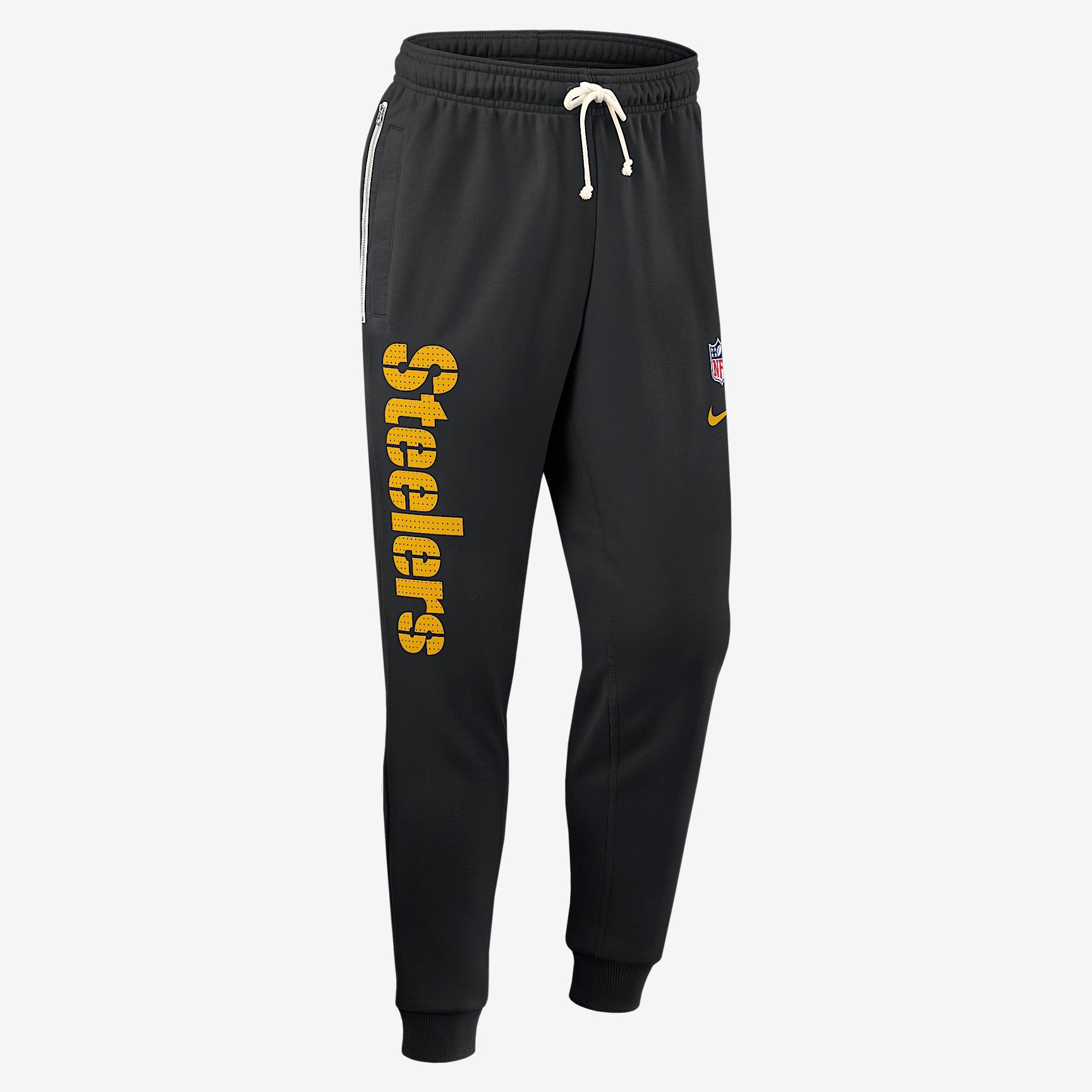 Pittsburgh Steelers Ground Game Sideline Men's Nike Dri-FIT NFL Taper Pants Product Image