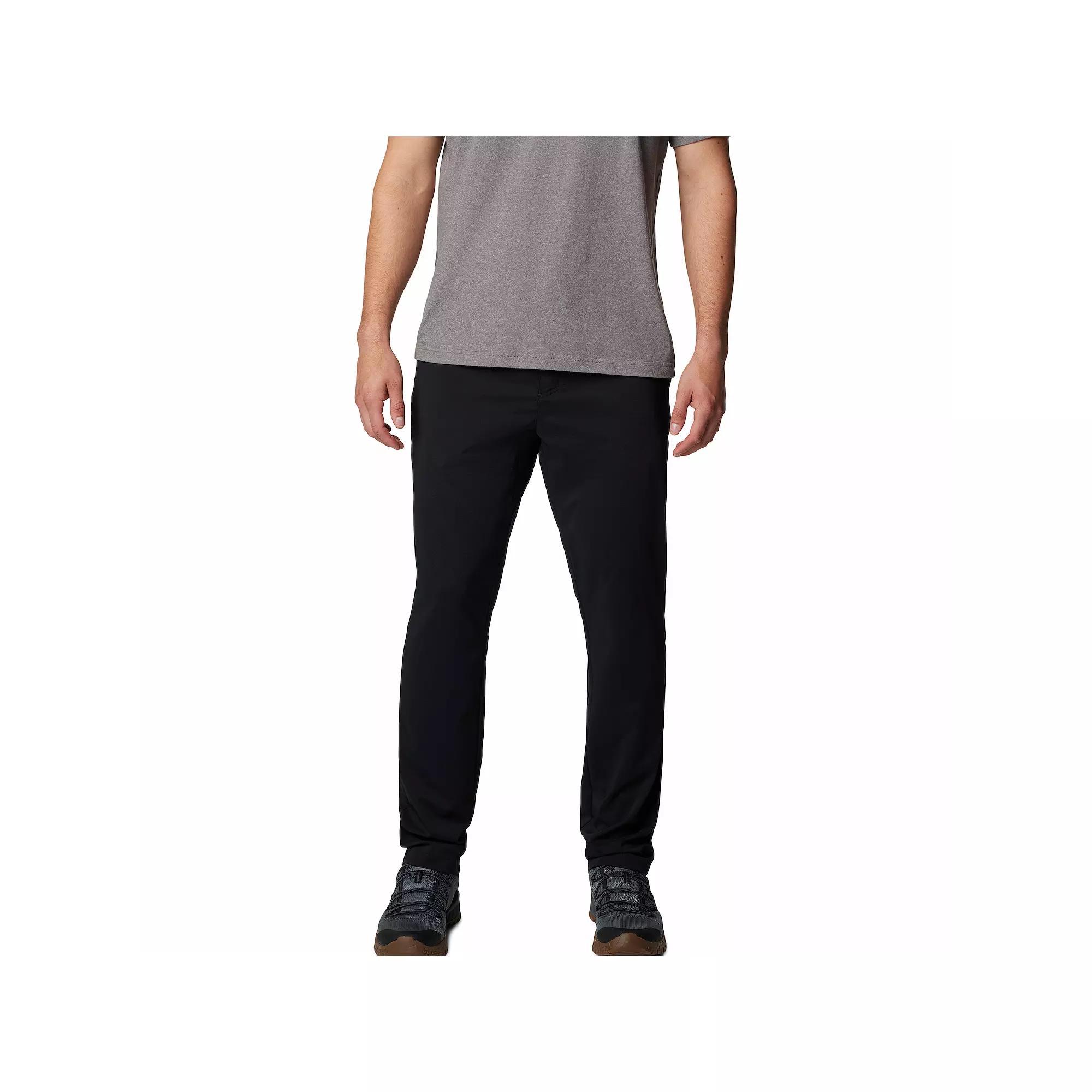 Men's Columbia Sage Peak Chino Pants, Size: 34X30, Black Product Image