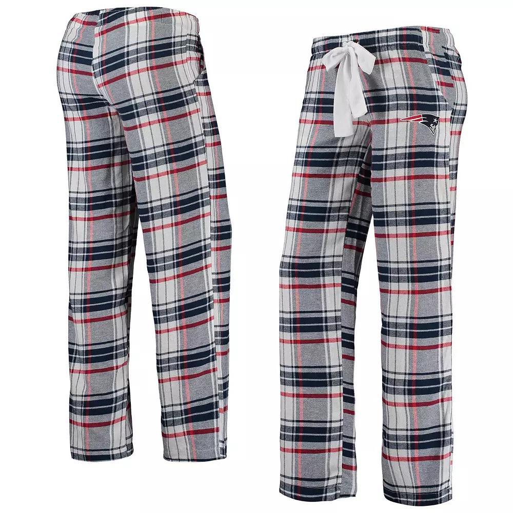 Women's Concepts Sport Navy/Red New England Patriots Accolade Flannel Pants, Size: 2XL, Blue Product Image