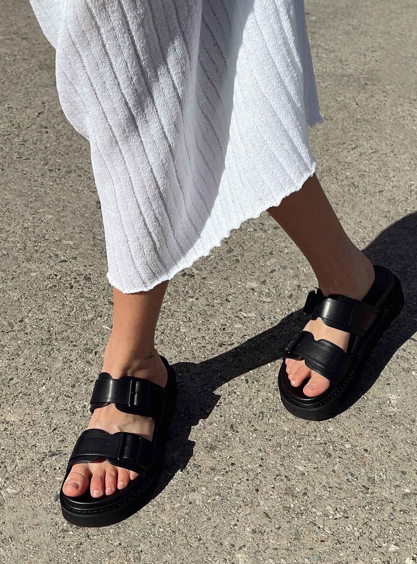 Ma Belle Sandals Black Product Image
