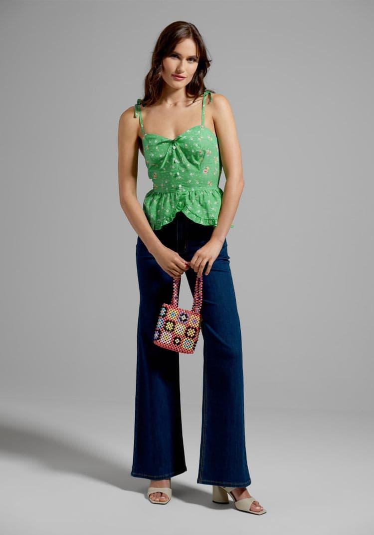GUNNE SAX for ModCloth Super Bloom Peplum Top Product Image