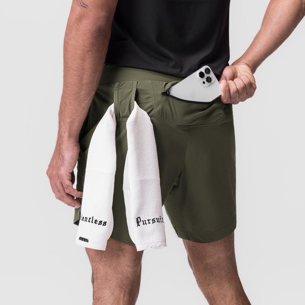 0823. Tetra-Lite® 7" Linerless Short - Olive "Wings" Product Image