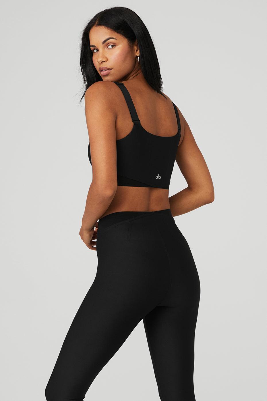 Airlift High-Waist 7/8 Corset Legging - Black Female Product Image
