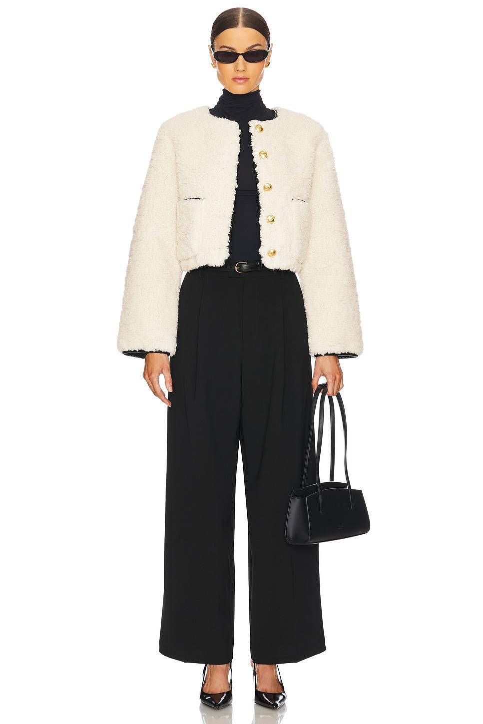 By Marianna Pauchet Reversible Faux Sherpa Jacket L'Academie Product Image