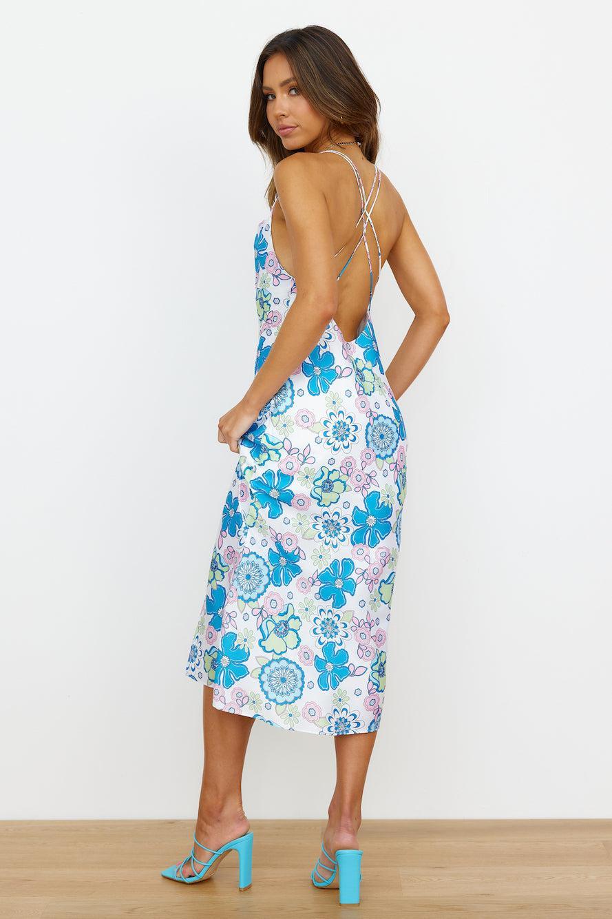 FINDERS KEEPERS Blondie Dress Pastel Floral Product Image