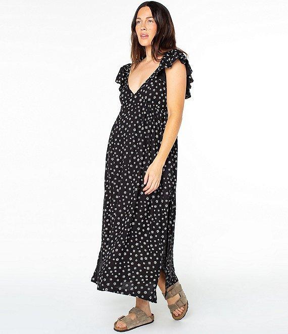 Roxy Bohemian Nights Printed A-Line Dress Product Image