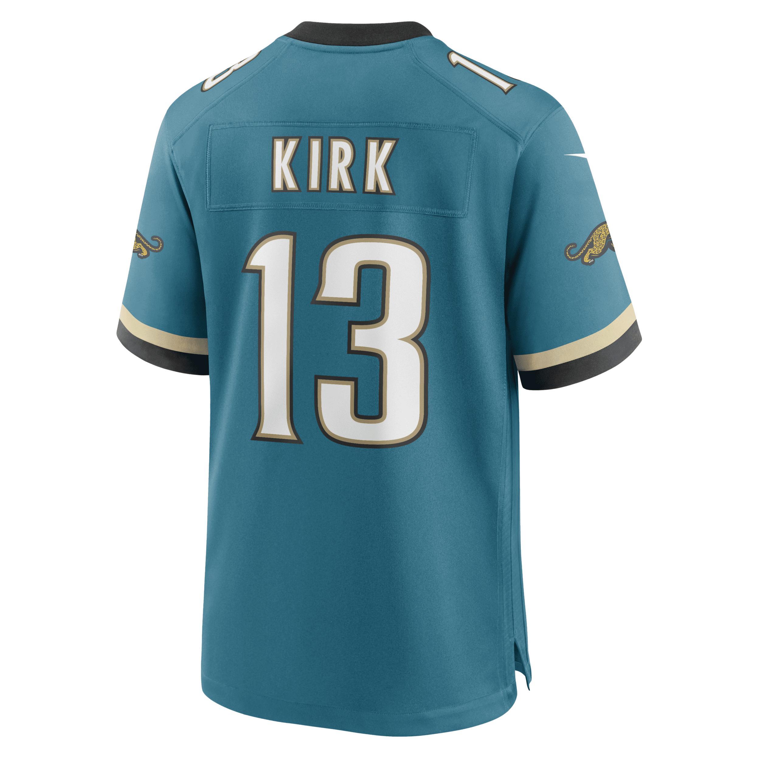 Men's Nike Christian Kirk Teal Jacksonville Jaguars Prowler Throwback Player Game Jersey, Size: XL, Blue Product Image