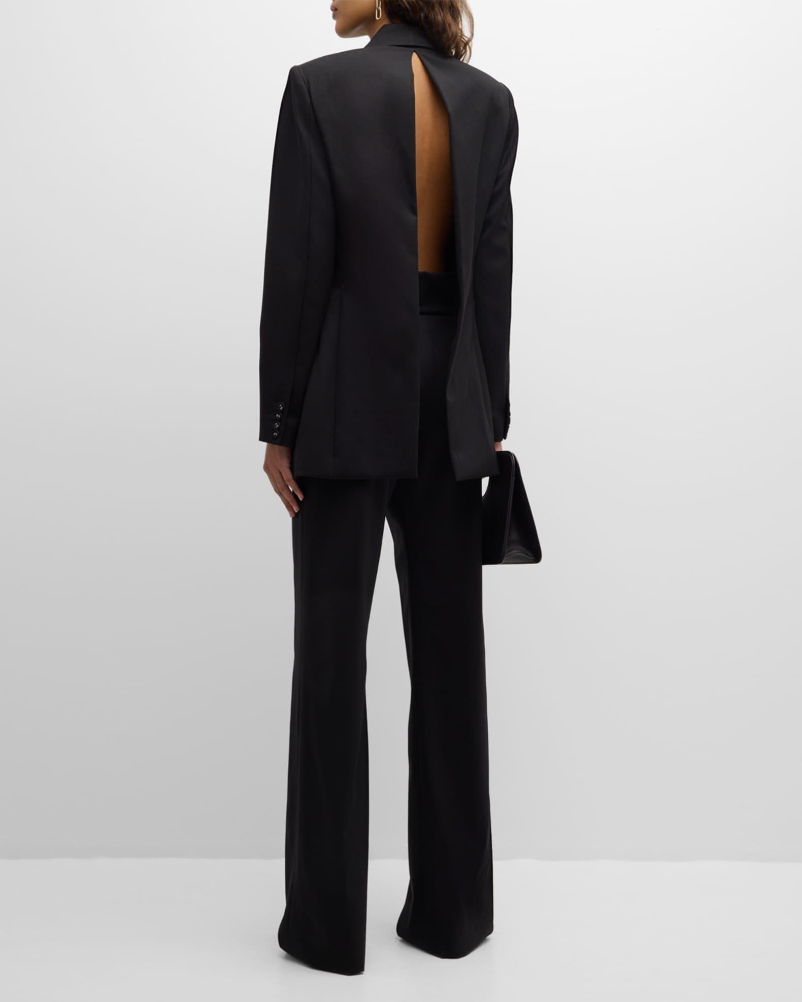 The Riley Blazer Jacket with Split Back Product Image