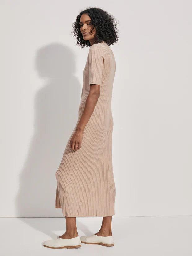 Maeve Ribbed Knit Dress Product Image
