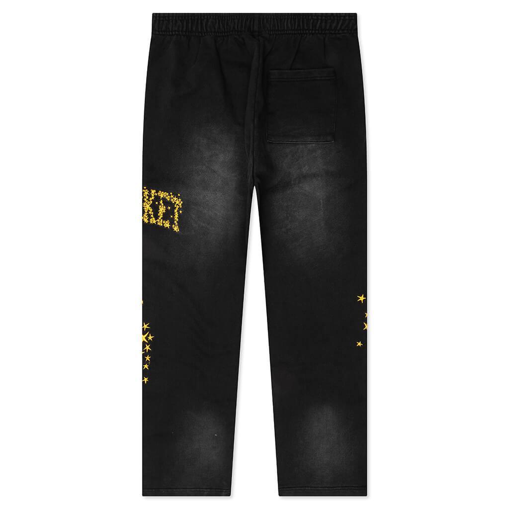 Galaxy Arc Open Bottom Sweatpants - Pirate Black Male Product Image