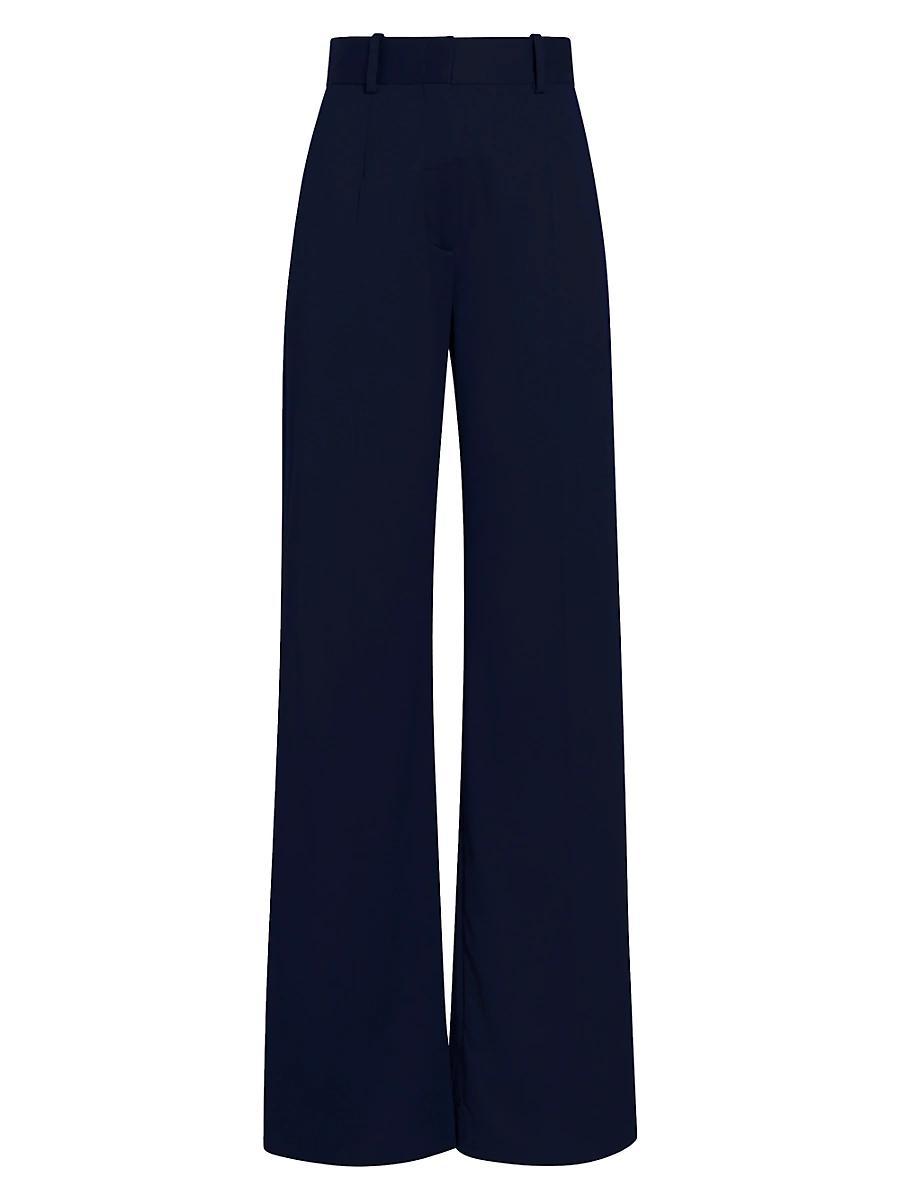 Womens Wide Leg Suit Pants Product Image