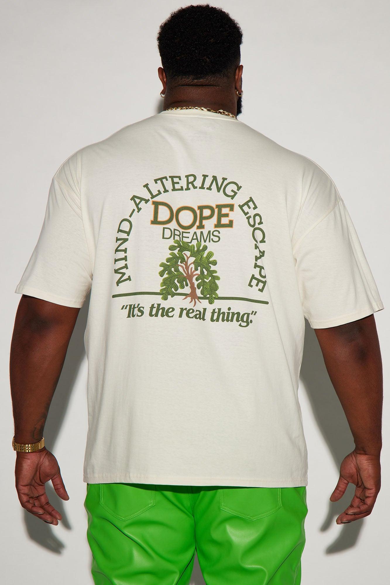 Dope Dreams Short Sleeve Tee - Off White Product Image
