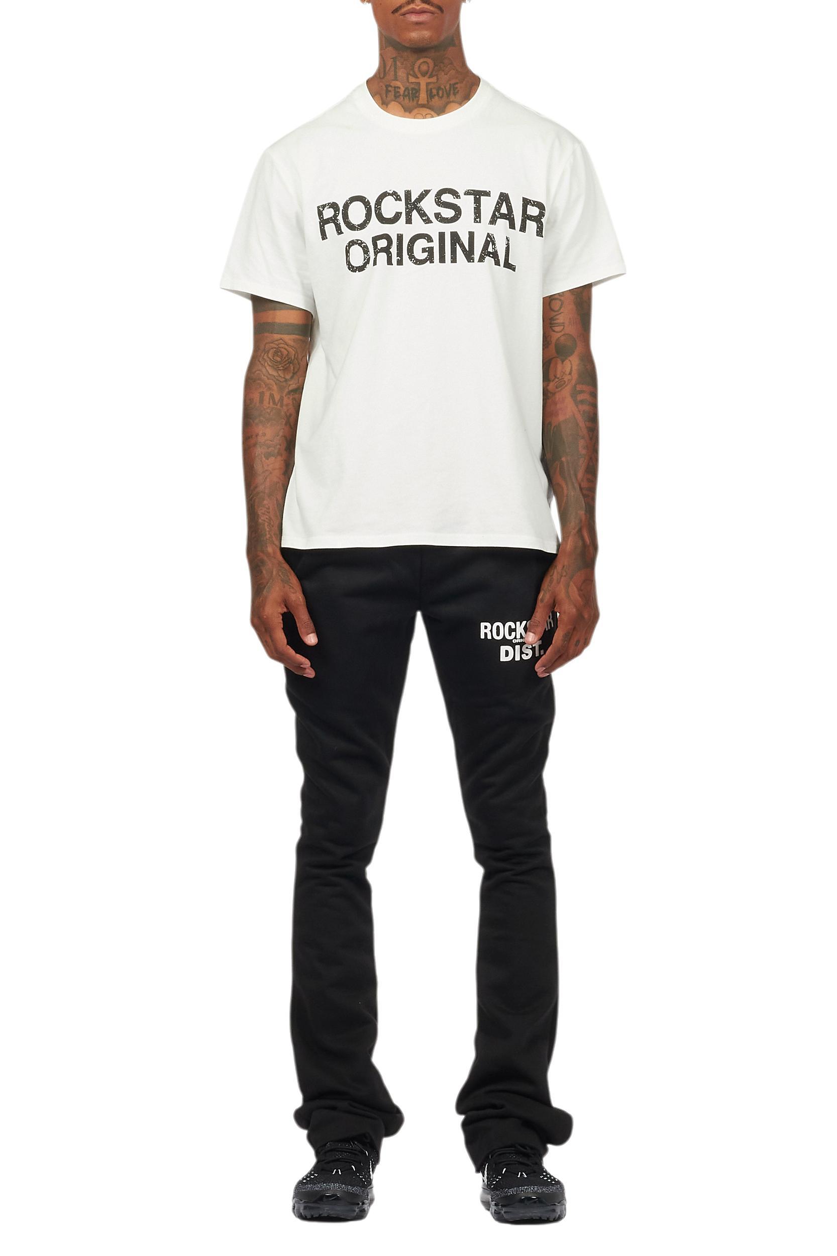 Alpine Black Stacked Flare Pant Male Product Image